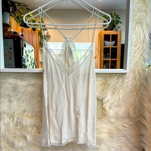 Treasure & Bond Lace Trim Camisole In Cream NWOT